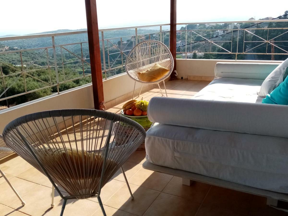 360 Panorama House - Gazing At Horizon And The Stars Of The Galaxy In The Night - Fresh Cool Breeze Most Of The Time - Just 7 Min From The Beach Kournás Zewnętrze zdjęcie