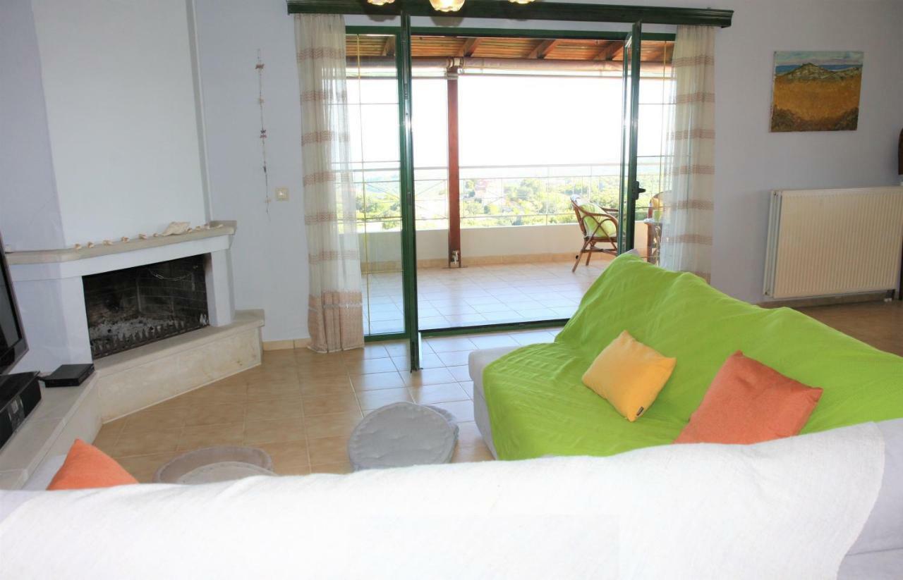 360 Panorama House - Gazing At Horizon And The Stars Of The Galaxy In The Night - Fresh Cool Breeze Most Of The Time - Just 7 Min From The Beach Kournás Zewnętrze zdjęcie
